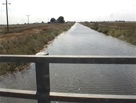 North Level Main Drain from Newton Fen